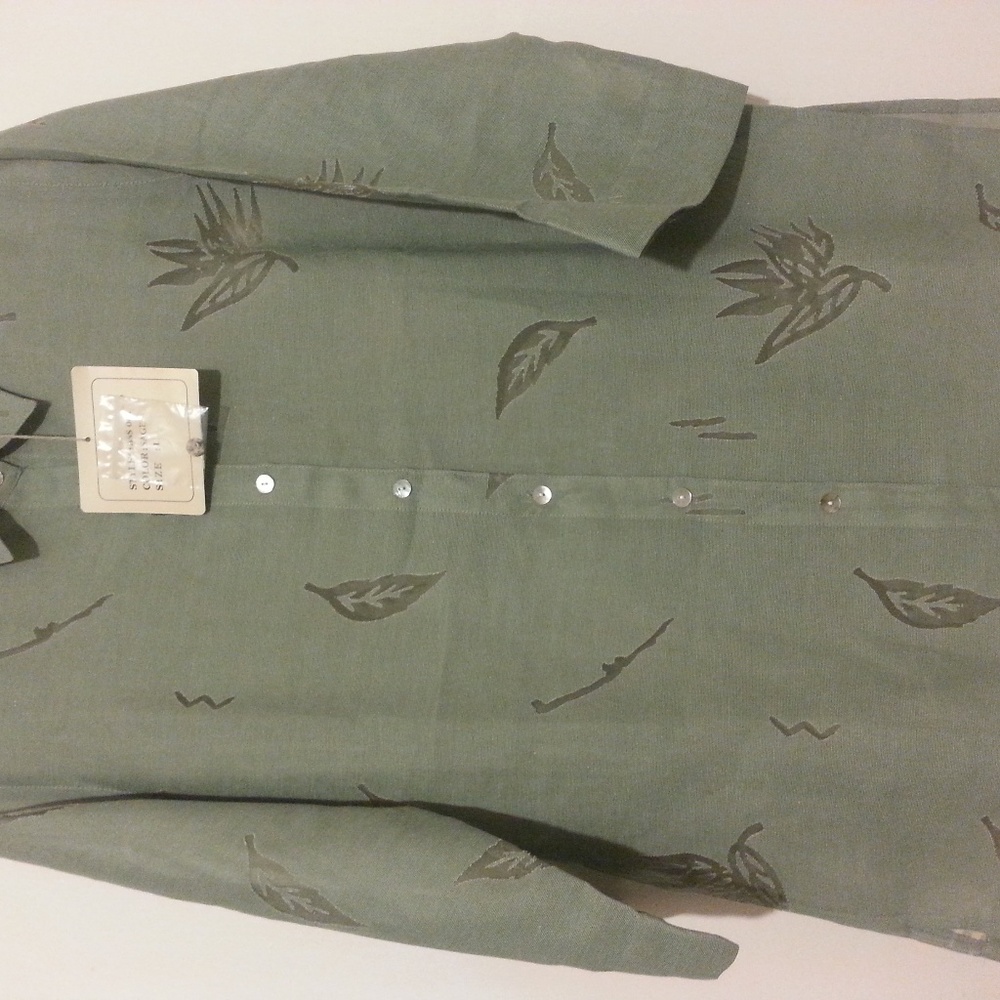 Banana Bay Resort blouse/top/ shirt Fine Wear - Picture 3 of 8